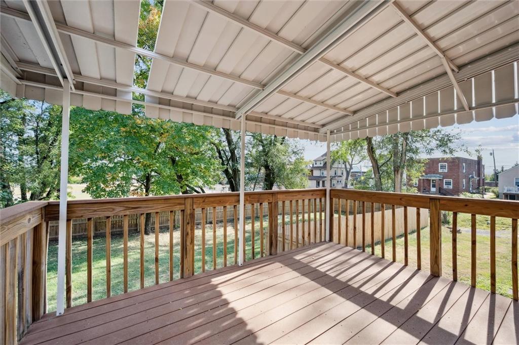 1167 Lapish Road Pittsburgh, PA 15212 - Photo 37 of 45 a view of a wooden deck