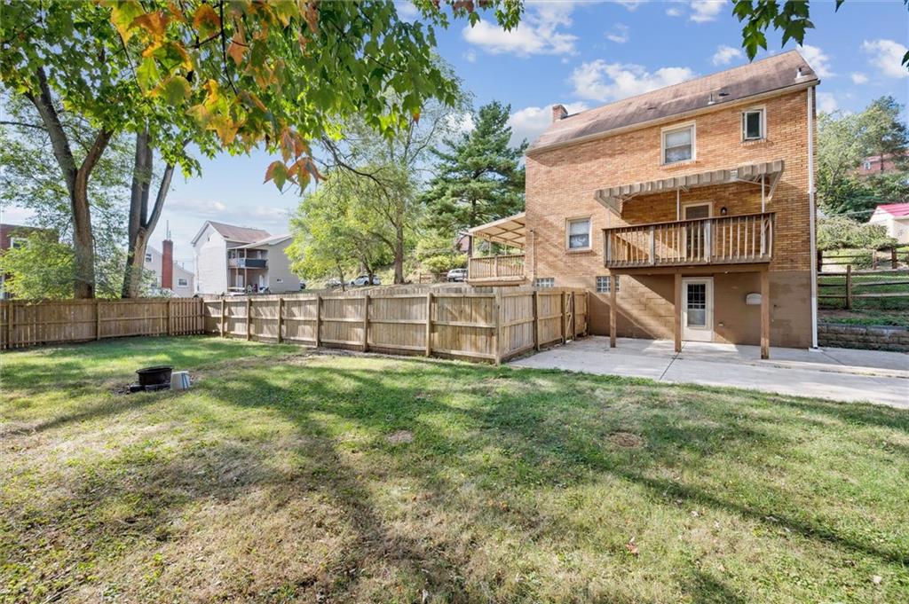 1167 Lapish Road Pittsburgh, PA 15212 - Photo 42 of 45 a view of a house with a yard