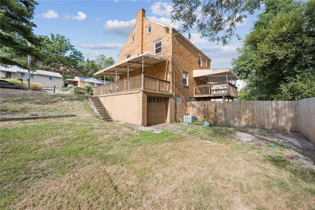 1167 Lapish Road Pittsburgh, PA 15212 - Photo 43 of 45 a view of a backyard of the house
