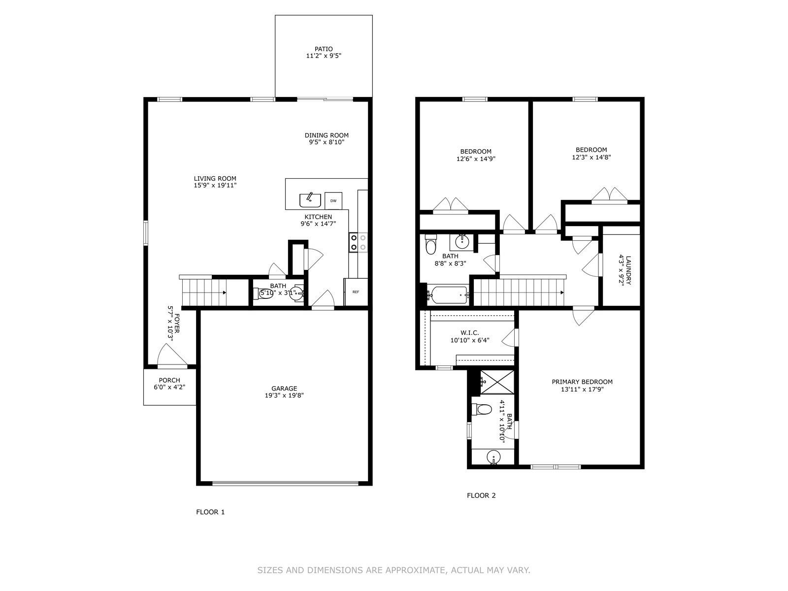 163 Brixham Loop Troutman, NC 28166 - Photo 26 of 34 a picture of a floor plan
