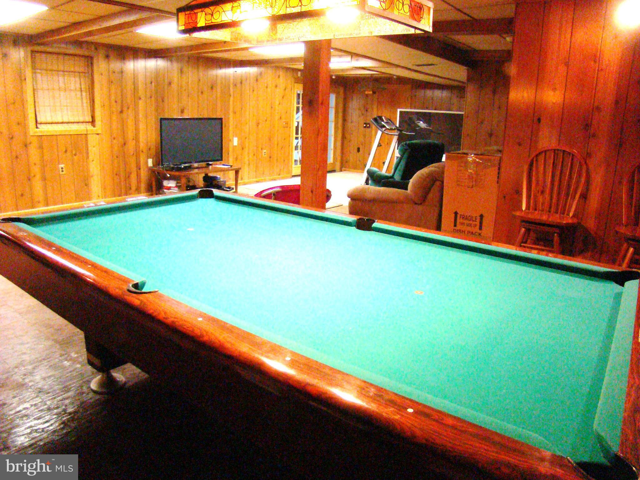 509 Clarks Run Road La Plata, MD 20646 - Photo 29 of 30 BIG Rec Rm w PROFESIONAL pool table that conveys