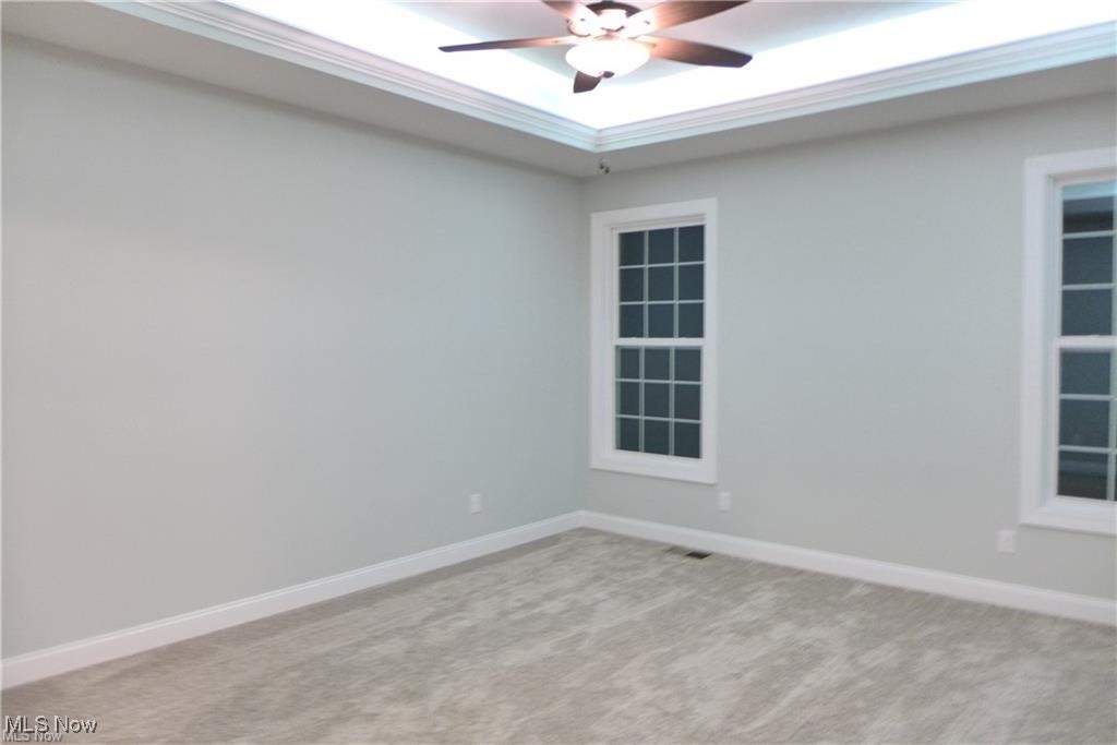 32028 Chestnut Ridge Road North Ridgeville, OH 44039 - Photo 32 of 39 Unfurnished room featuring ceiling fan and carpet floors