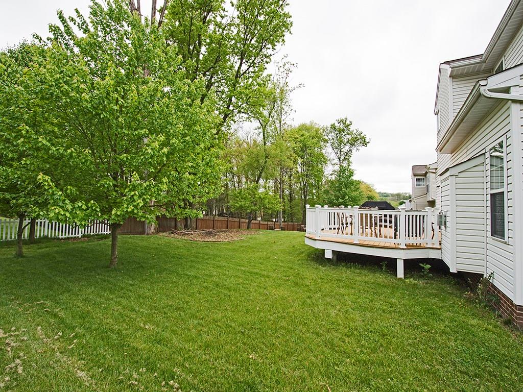 215 Cliffside Drive Mars, PA 16046 - Photo 3 of 23 a view of a house with a backyard and a deck