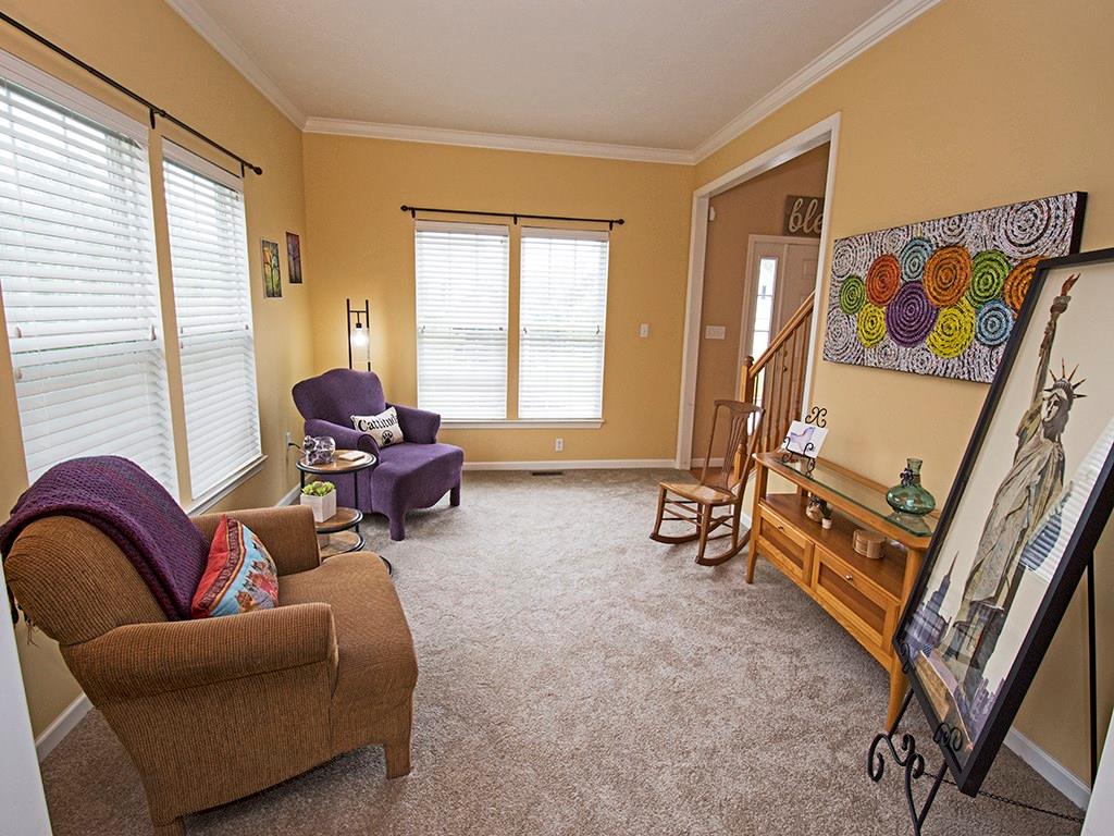 215 Cliffside Drive Mars, PA 16046 - Photo 10 of 23 a living room with furniture and a flat screen tv