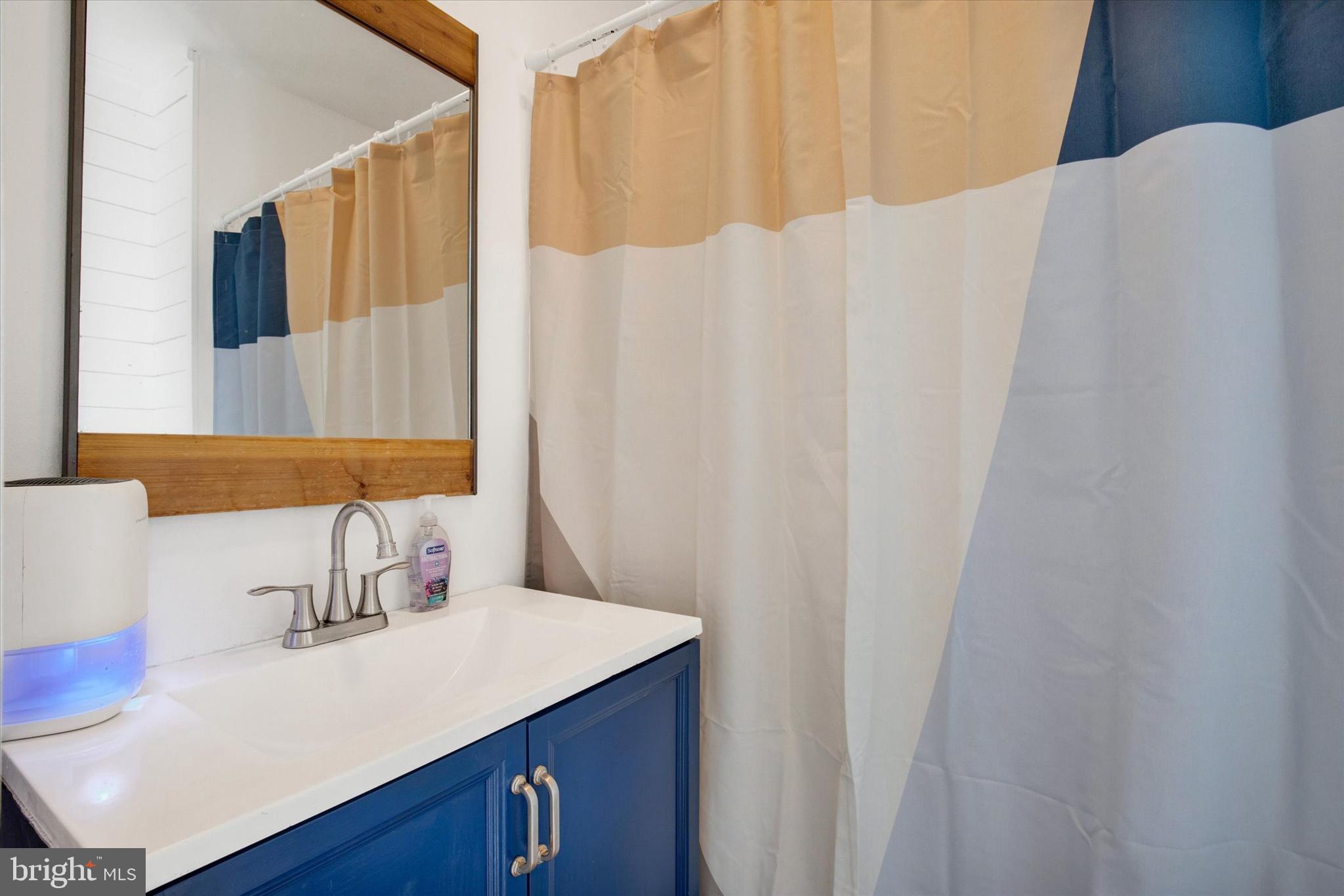 603 Ferry Street Sharptown, MD 21861 - Photo 19 of 28 a bathroom with a sink vanity and a mirror