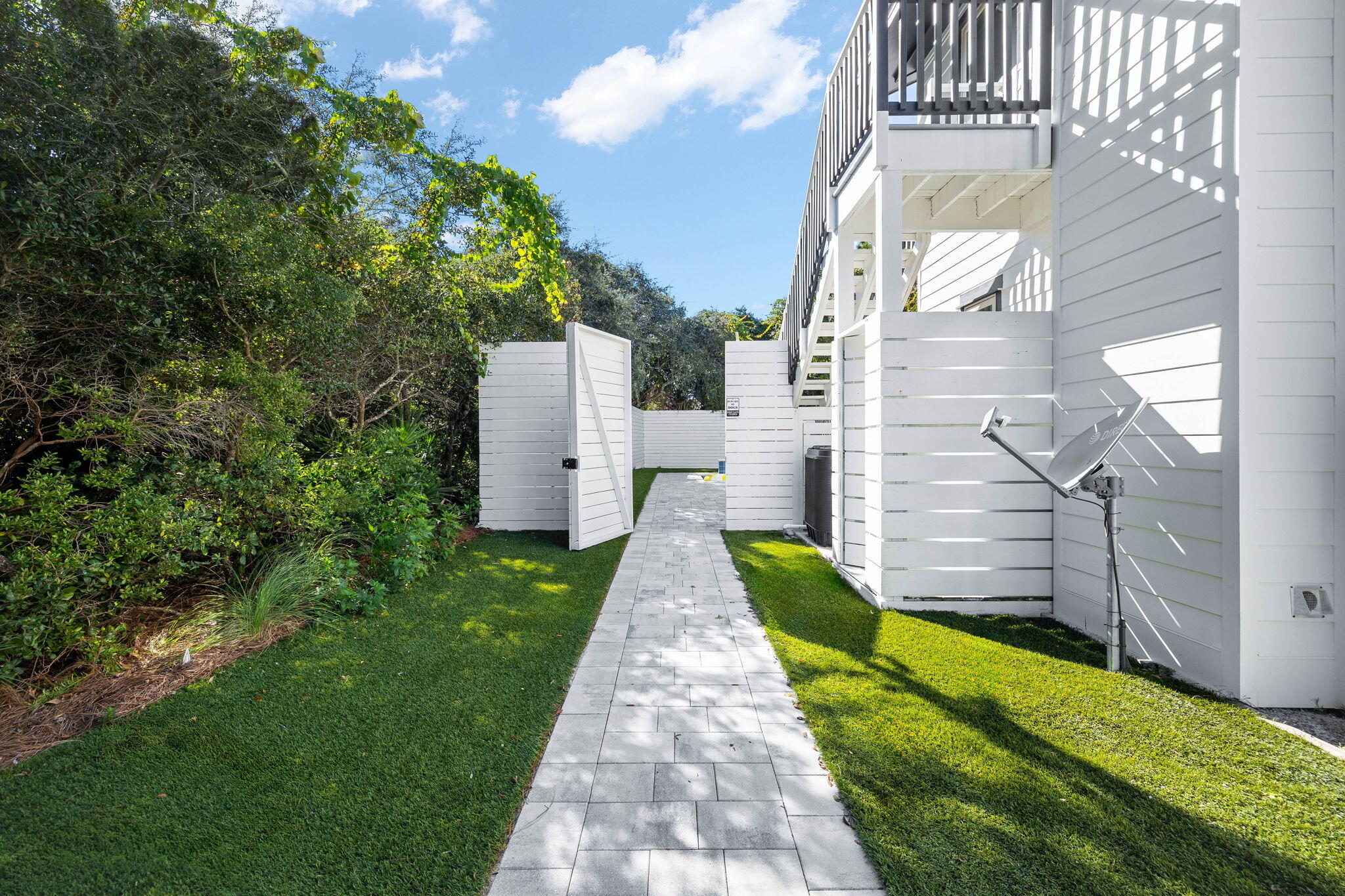 18 Sand Cliffs Drive Inlet Beach, FL 32461 - Photo 46 of 56 a view of a pathway both side of the house