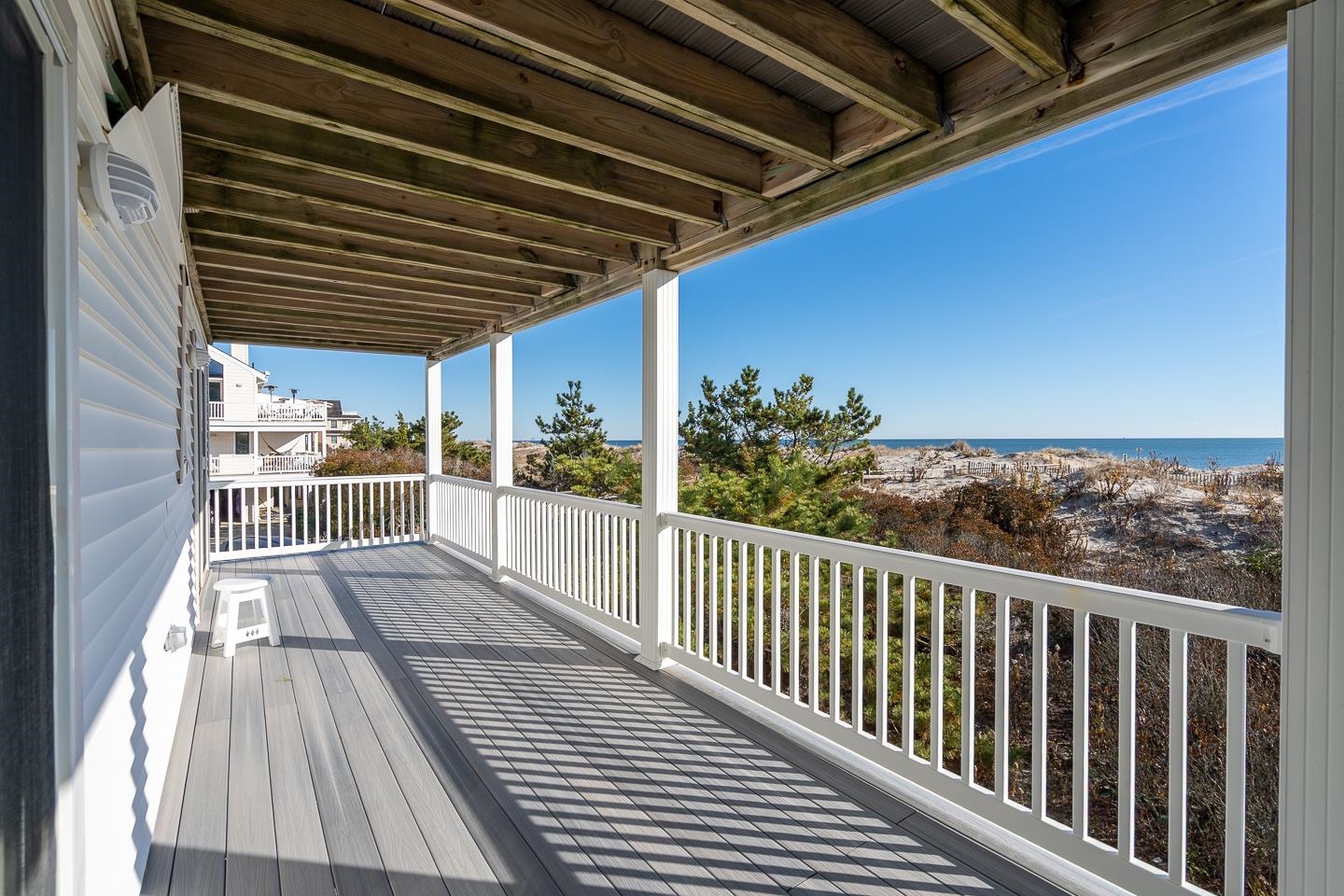 12 82nd Street, Unit NORTH Sea Isle City, NJ 08243 - Photo 22 of 26 a view of a roof deck
