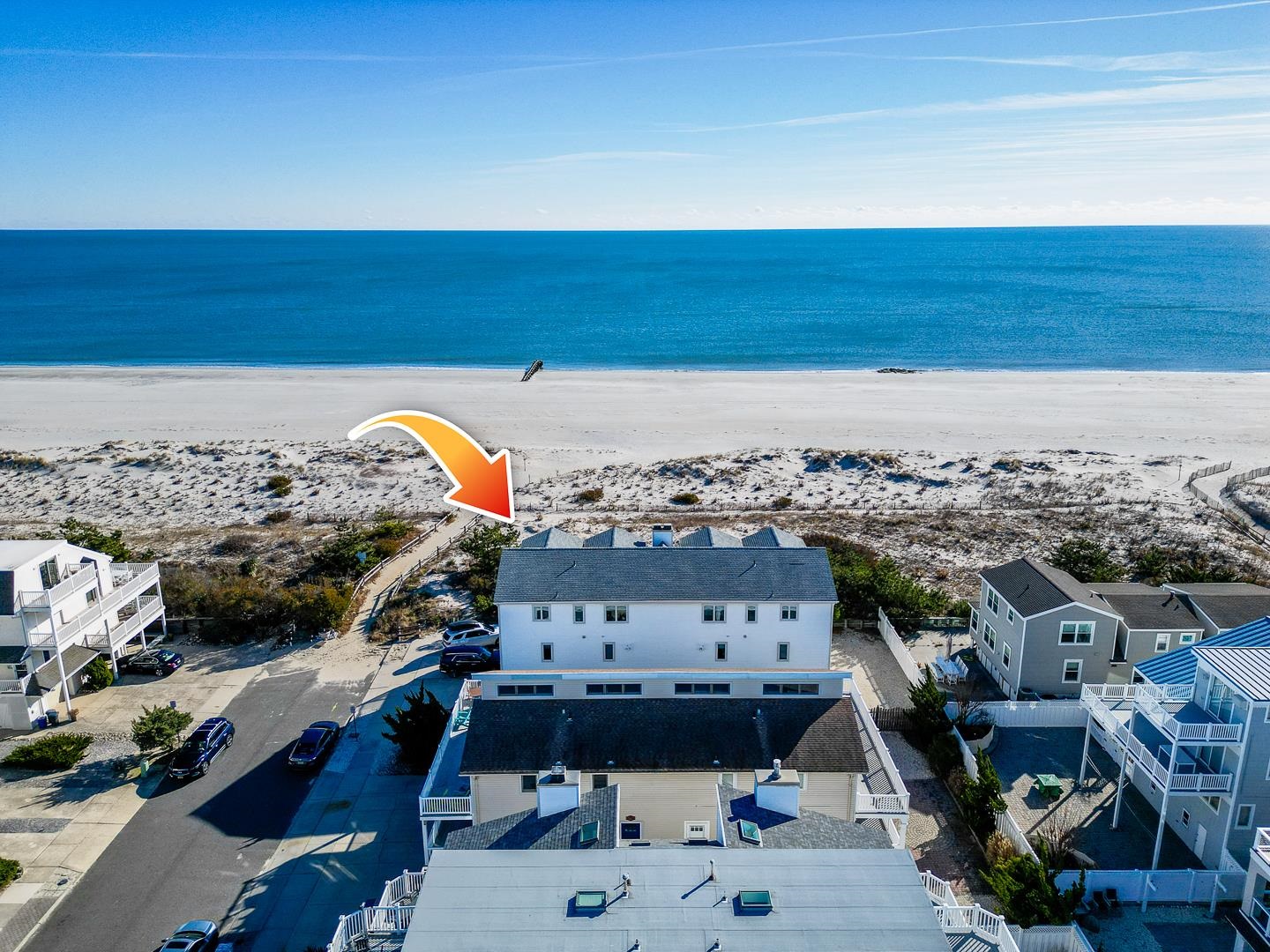 12 82nd Street, Unit NORTH Sea Isle City, NJ 08243 - Photo 5 of 26 an aerial view of a city