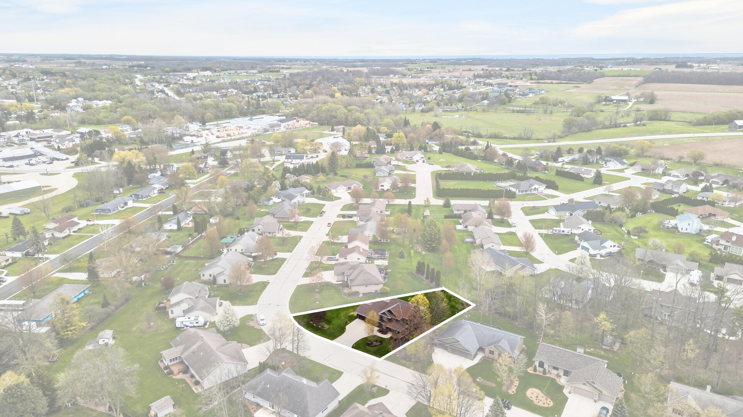 1831 Mapletree Road Howards Grove, WI 53083 - Photo 28 of 28 28-Flyover
