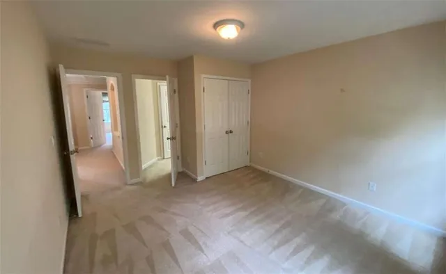 a view of a yard with an outdoor space