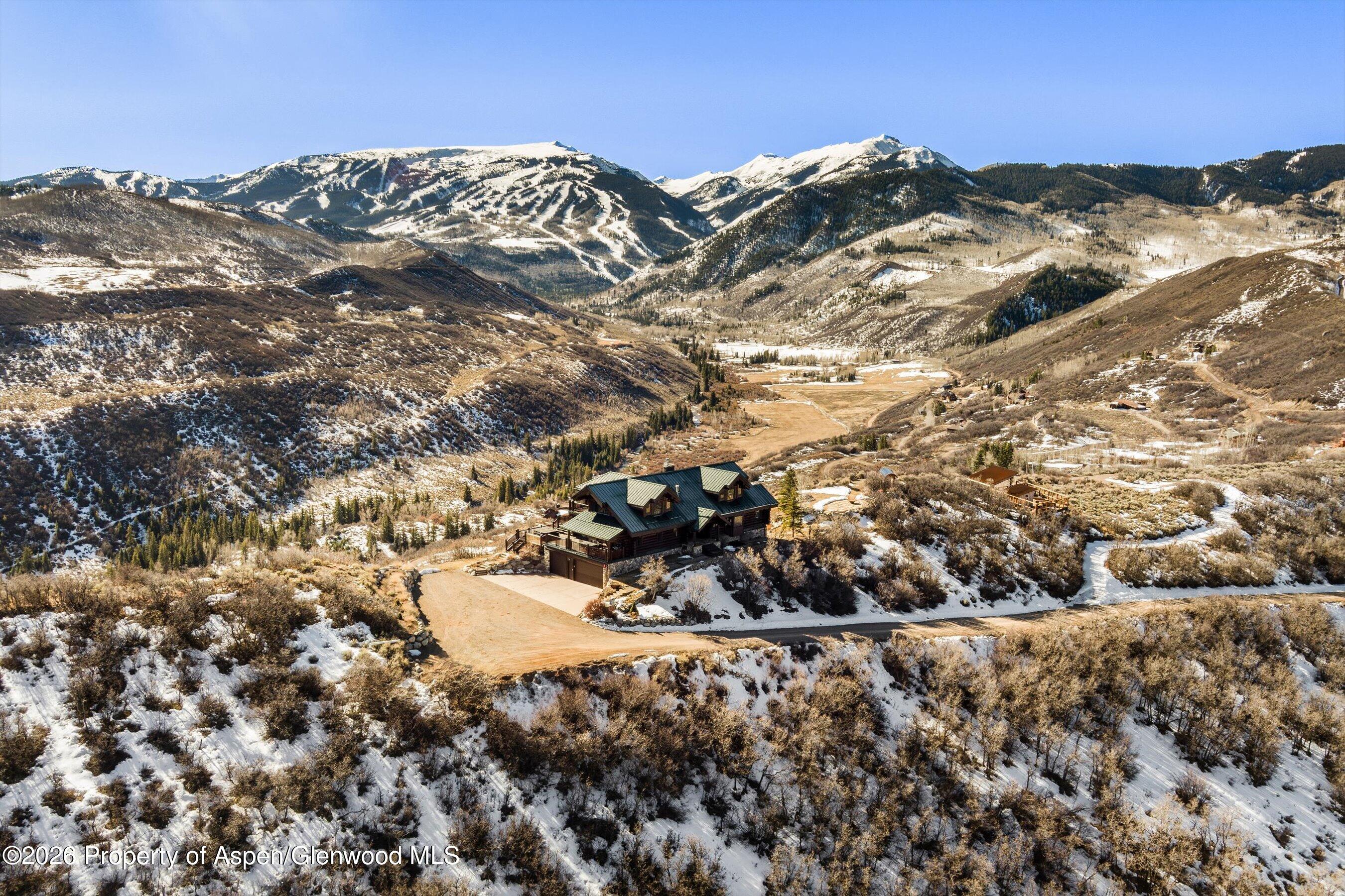 1450 Mesa Road Snowmass, CO 81654 - Photo 3 of 49 a view of mountains