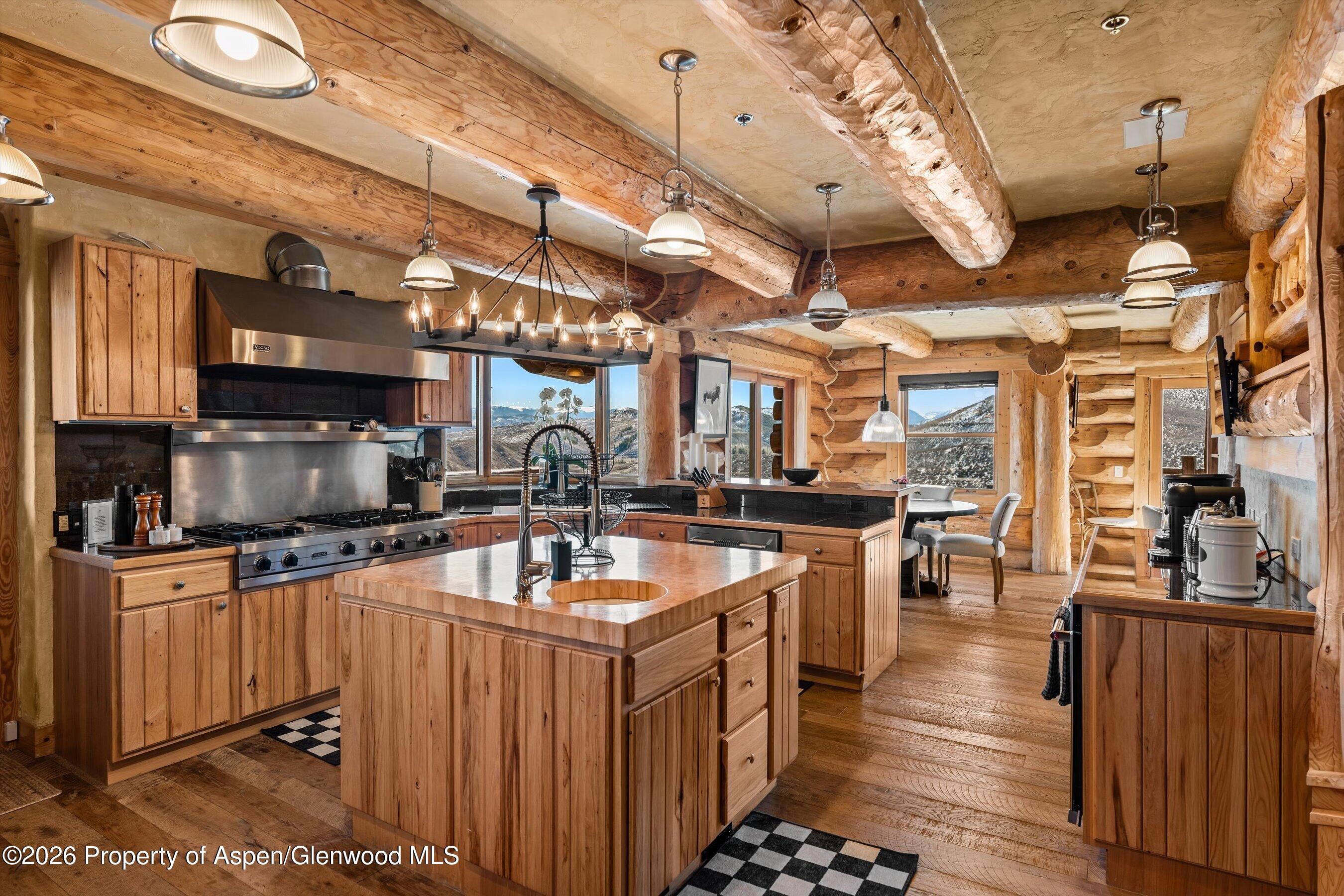 1450 Mesa Road Snowmass, CO 81654 - Photo 8 of 49 a kitchen with lots of counter top space
