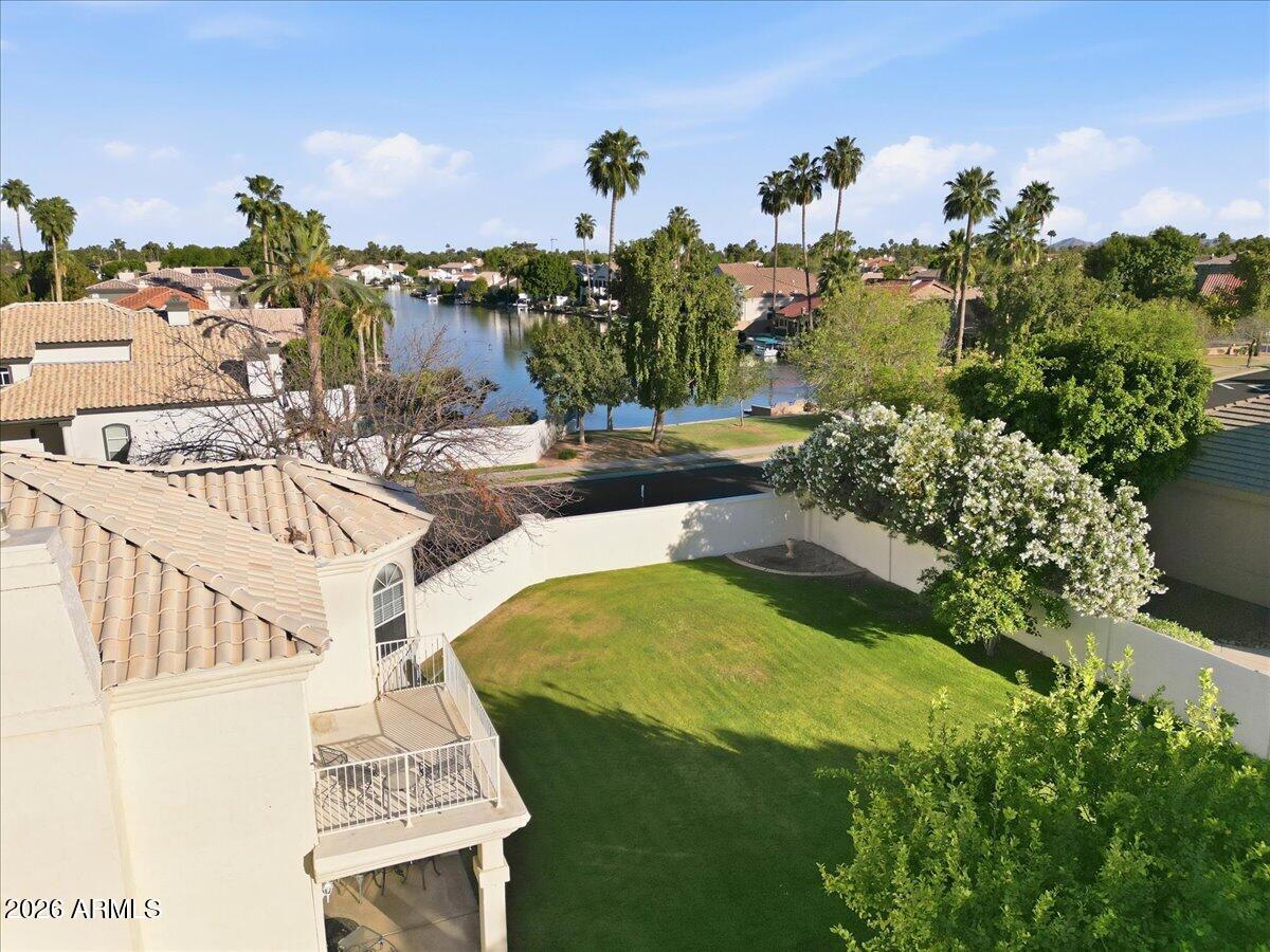 1919 East Clipper Court Gilbert, AZ 85234 - Photo 51 of 62 a view of a swimming pool with a garden