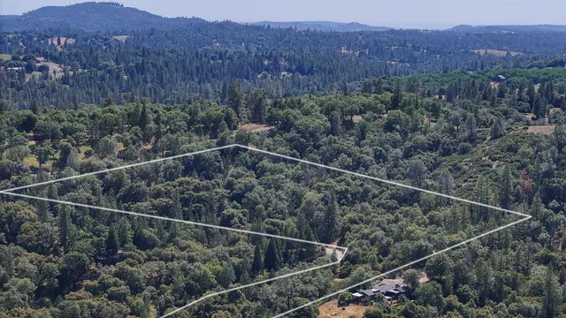 a view of a city and mountain view