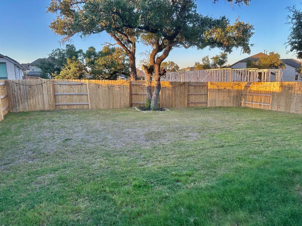 1113 Scenic Grn Loop Georgetown, TX 78628 - Photo 31 of 38 a view of a backyard