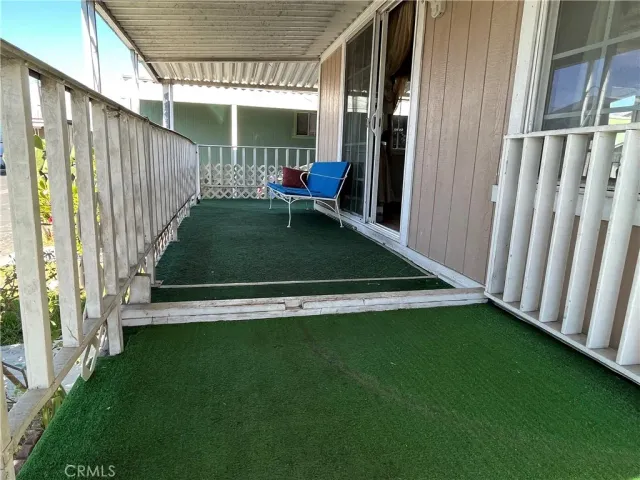 a view of outdoor space and deck