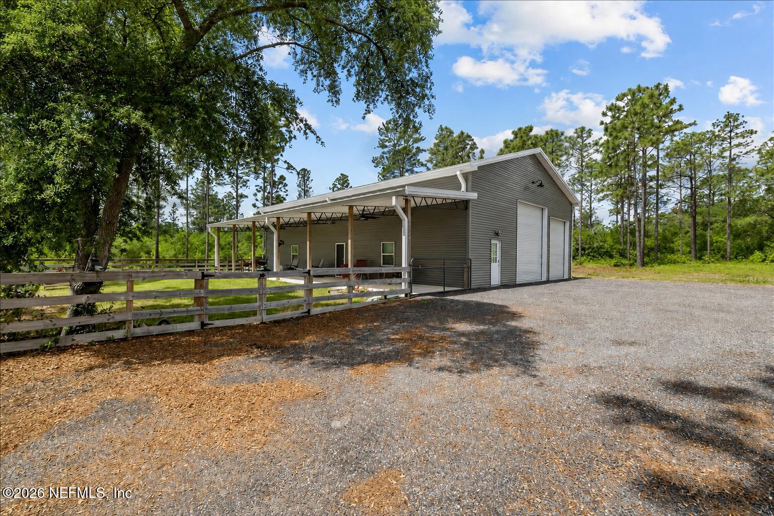 7914 Odom Rnch Trail Keystone Heights, FL 32656 - Photo 45 of 60 40x60 Barn w/ Porch