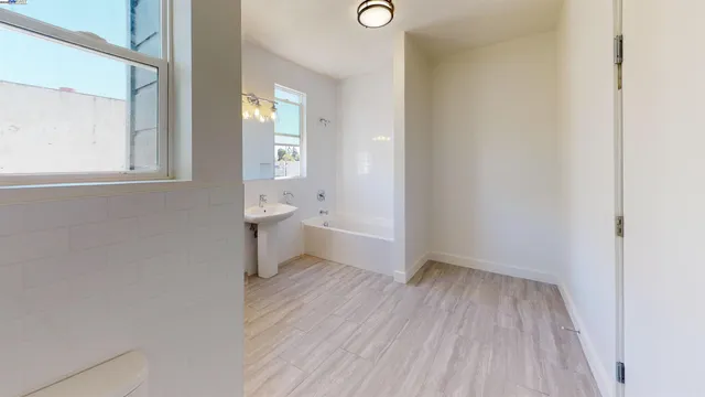 a bathroom with a sink and a toilet