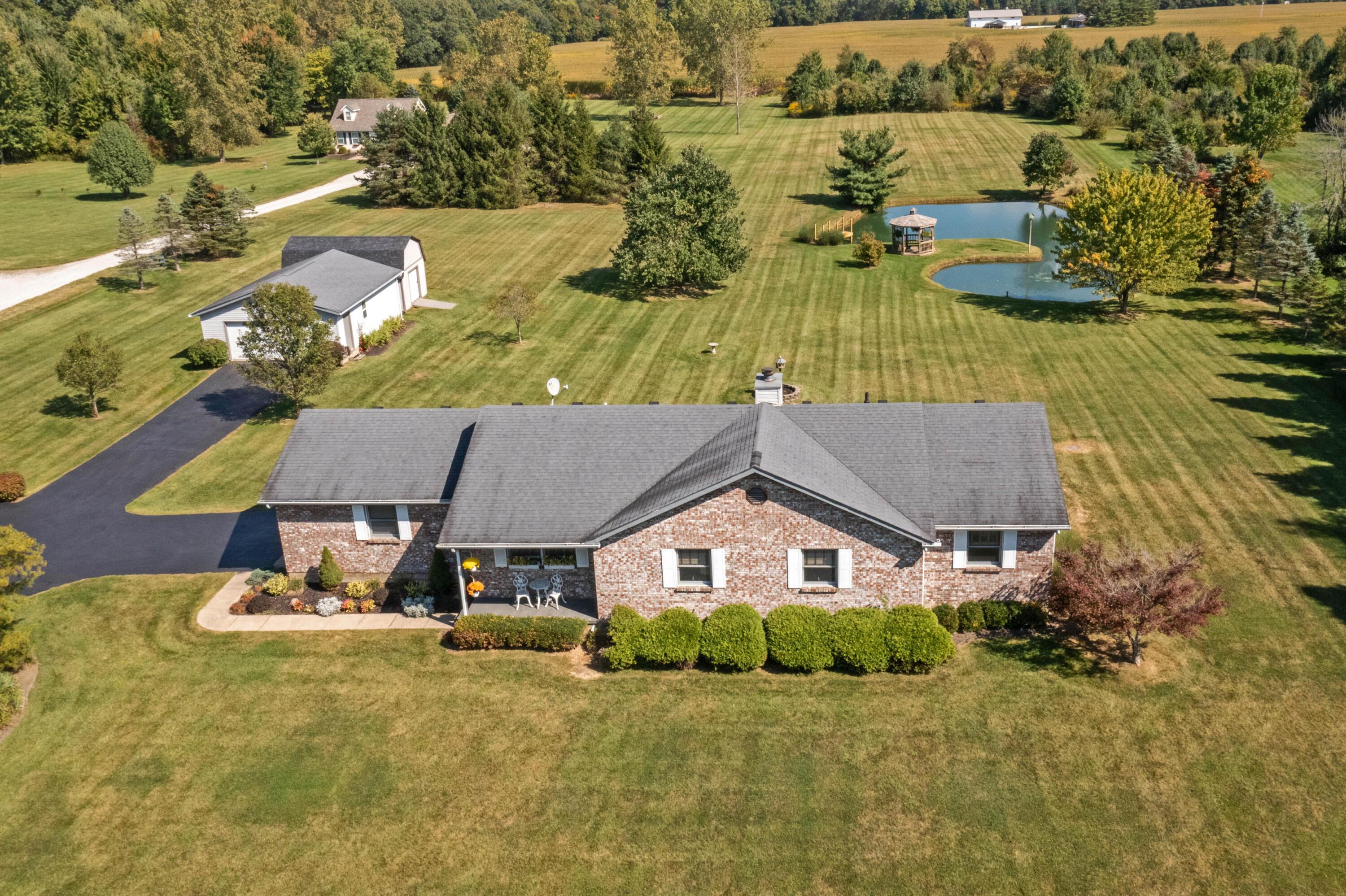 AERIAL VIEW OF PROPERTY