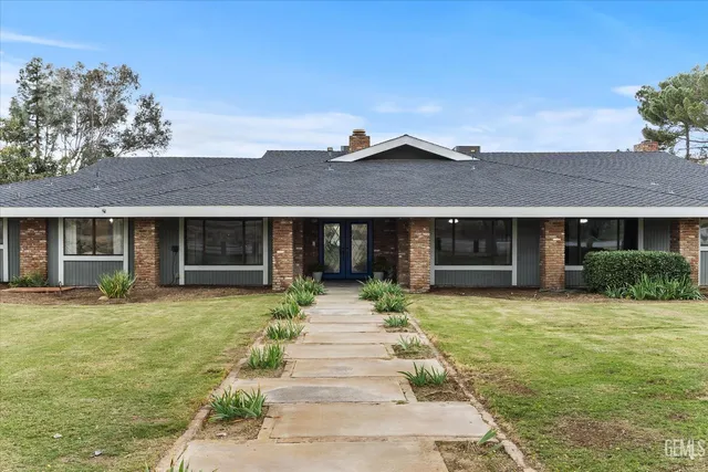 a view of street with trees in the background