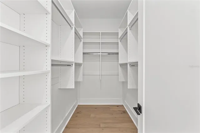 a view of a room with rack on the wall