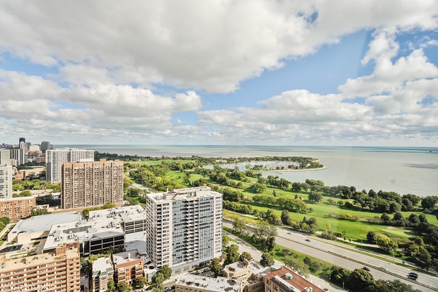 655 West Irving Park Road, Unit 3506 Chicago, IL 60613 - Photo 6 of 9 a view of a city with buildings