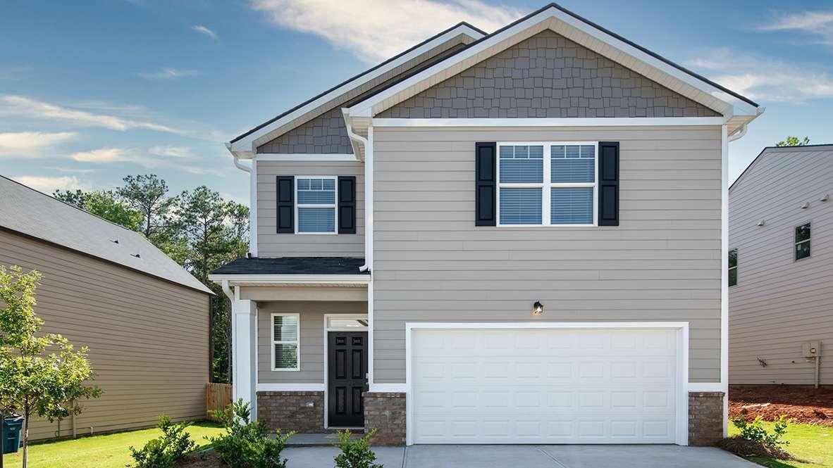 3221 Allison Circle, Unit 116 Decatur, GA 30034 - Photo 1 of 1 a front view of a house with a garage