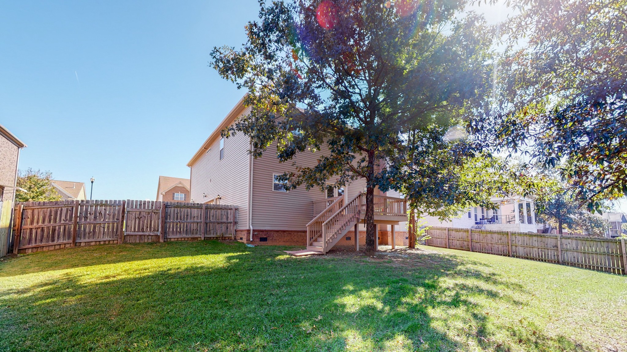 1004 Kyle Road Spring Hill, TN 37174 - Photo 35 of 40 a view of backyard with a garden and entertaining space