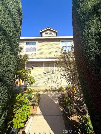 a view of a tree in the background