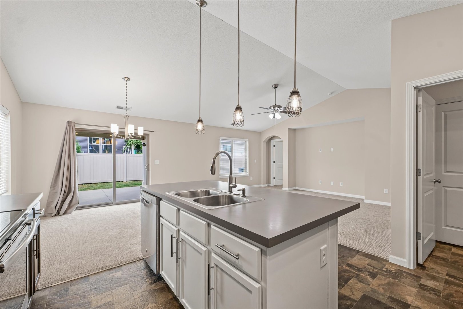 3109 Stanley Lane Champaign, IL 61822 - Photo 17 of 39 a kitchen that has a lot of cabinets and wooden floor