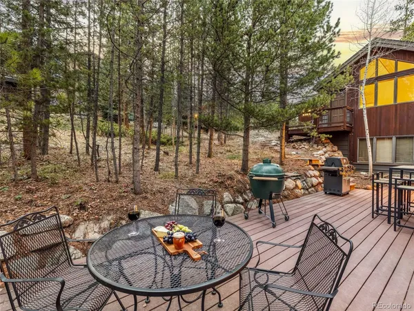 a view of a chairs and tables in the patio