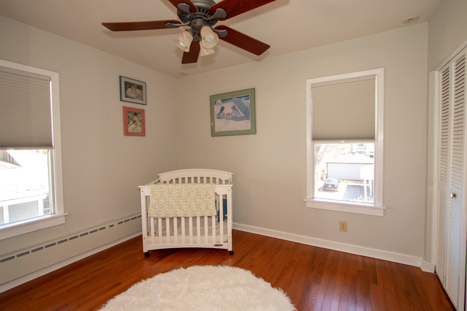 227 Thatcher Avenue River Forest, IL 60305 - Photo 26 of 42 a view of an empty room with a window and wooden floor