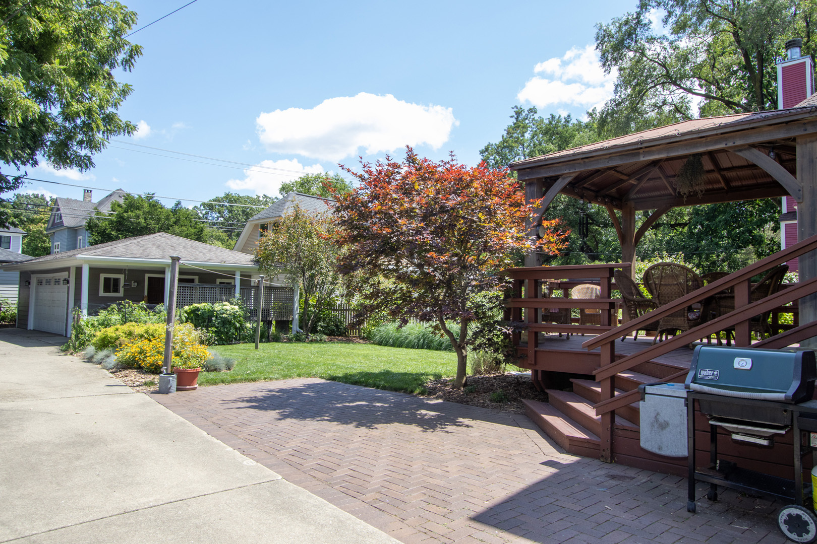227 Thatcher Avenue River Forest, IL 60305 - Photo 32 of 42 a front view of a house with garden