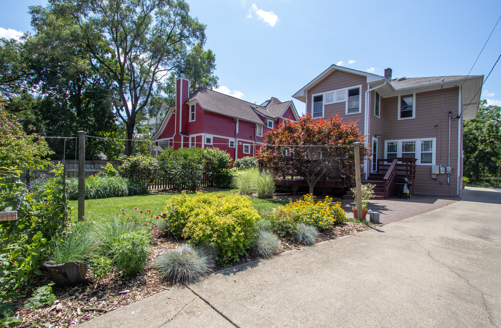 227 Thatcher Avenue River Forest, IL 60305 - Photo 34 of 42 a view of a house with a yard and garden