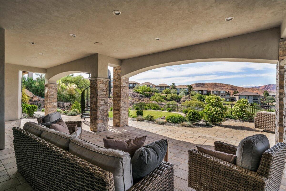 2608 Canyon Ridge Drive St. George, UT 84770 - Photo 76 of 108 Downstairs Patio
