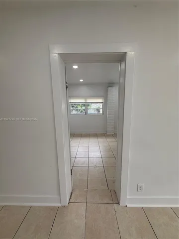 a view of empty room with window