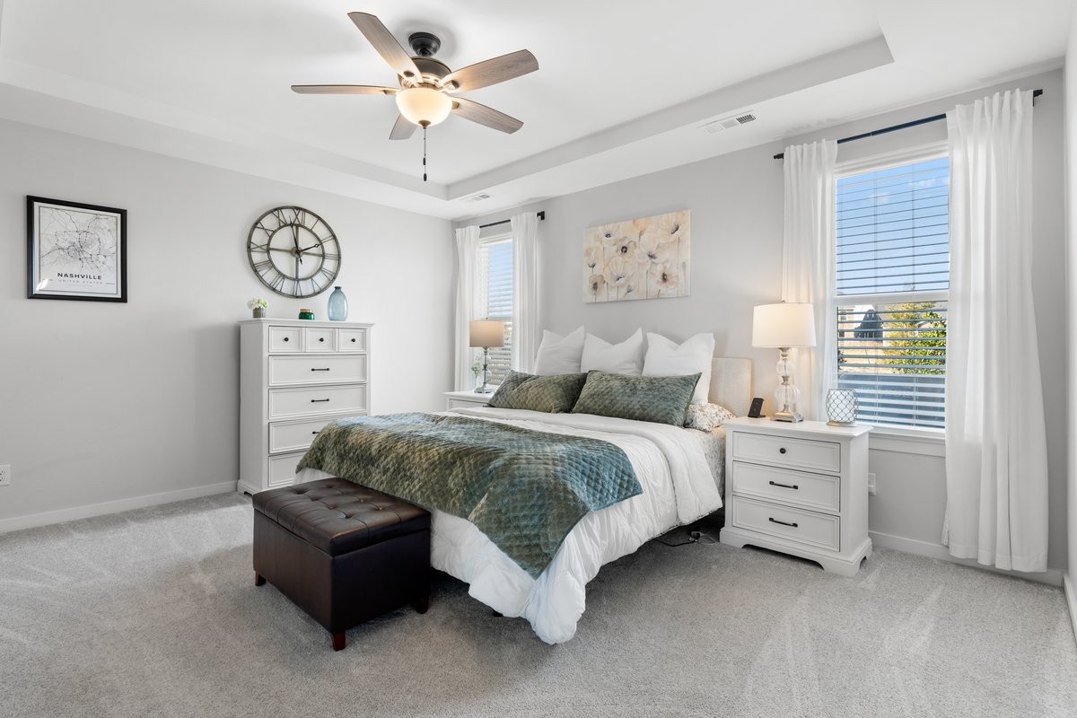 1049 Fallow Road Mount Juliet, TN 37122 - Photo 16 of 55 a spacious bedroom with a bed and a window