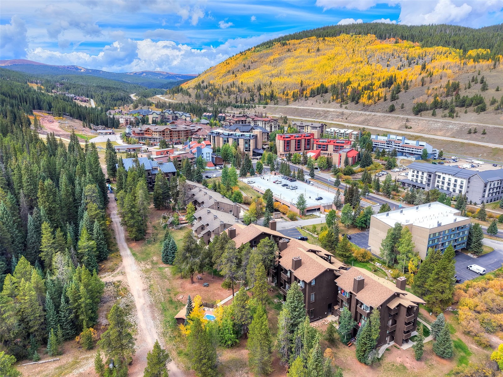78 Guller Road, Unit 301 Copper Mountain, CO 80443 - Photo 24 of 41 Surrounded by nature and the beauty of the mountains, this condo is still conveniently located for access to all of the fun Copper Mountain offers.