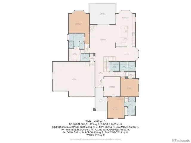a picture of floor plan