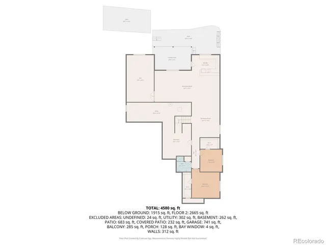 a picture of a room with a white wall and a large window