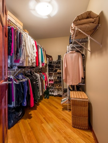 293 Ridge Road North Aurora, IL 60542 - Photo 11 of 21 a view of walk in closet with clothes