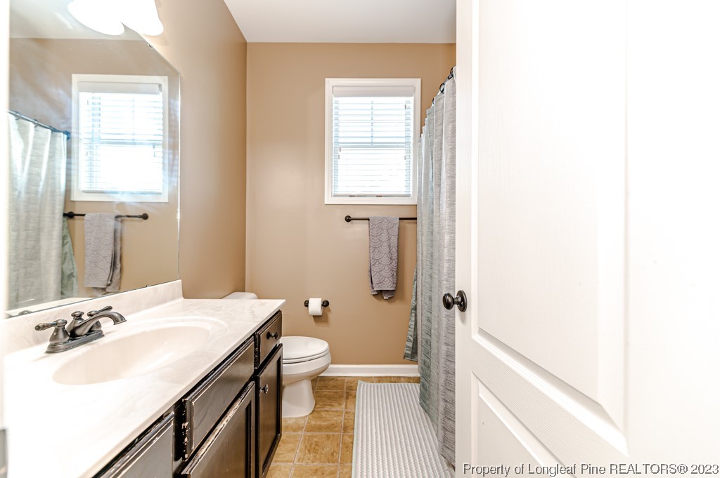 463 Juno Drive Broadway, NC 27505 - Photo 23 of 30 a bathroom with a sink a toilet and shower