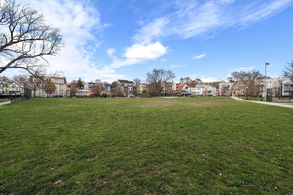 123-125 Centre Street, Unit TH7 Boston, MA 02124 - Photo 31 of 37 a view of a field of grass and trees