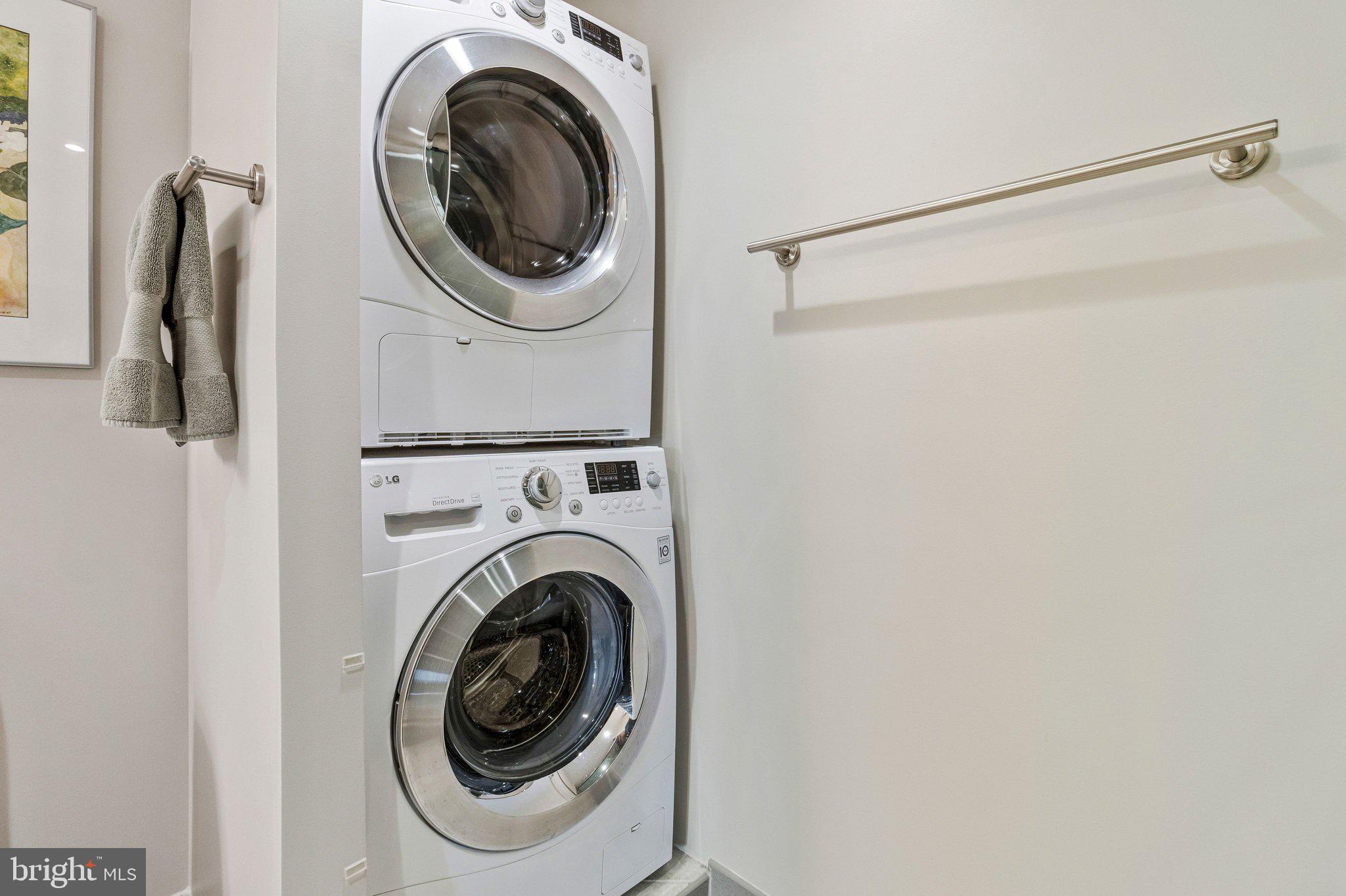 1101 South Arlington Ridge Road, Unit 706 Arlington, VA 22202 - Photo 35 of 59 a utility room with dryer and washer