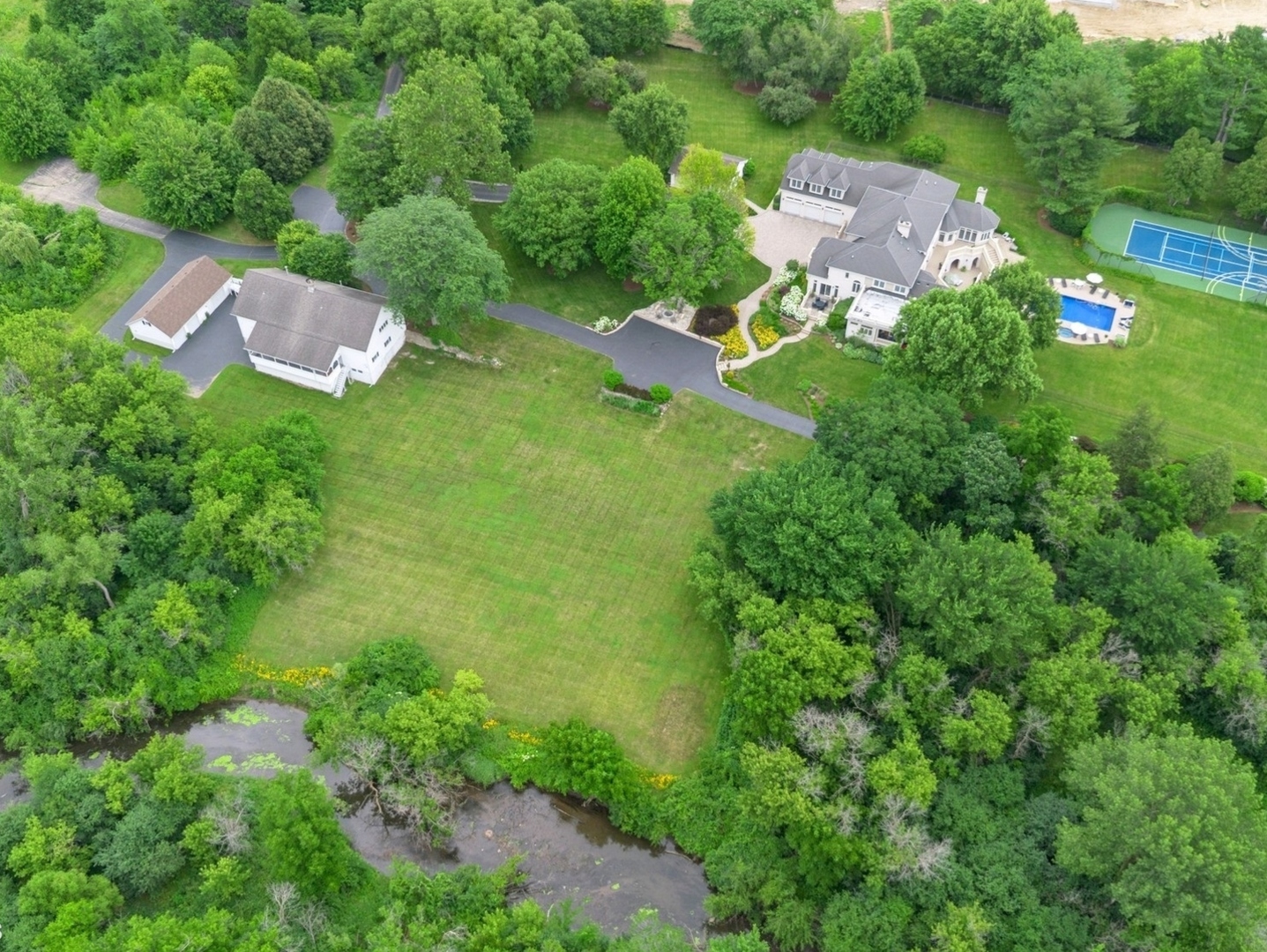 5-n113 Burr Road St. Charles, IL 60175 - Photo 109 of 130 an aerial view of a house with a yard