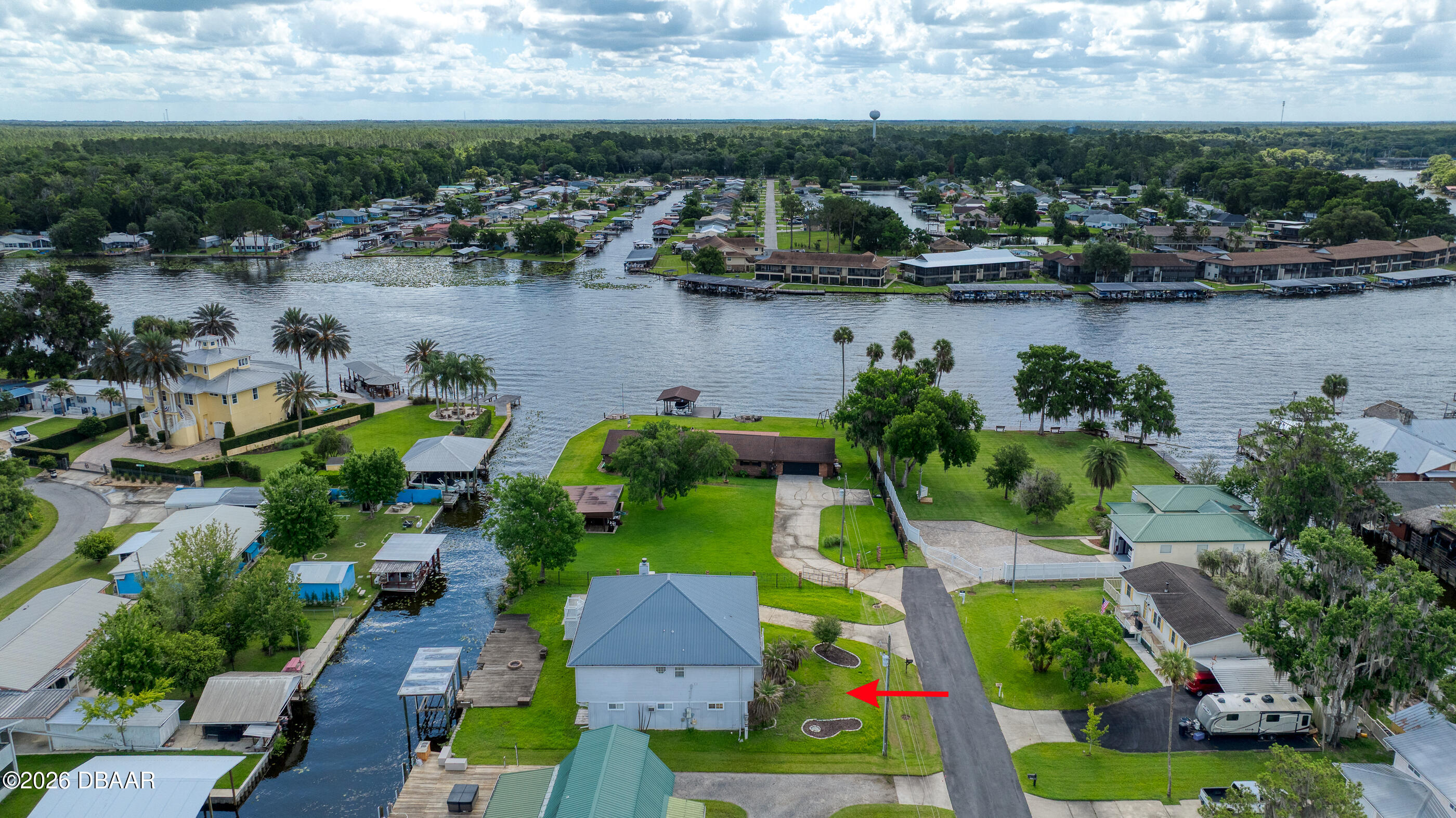 24535 Bonnet Road Astor, FL 32102 - Photo 69 of 82 Drone_24535BonnettRd-7_arrow