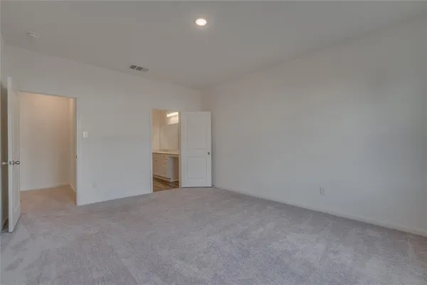a view of empty room