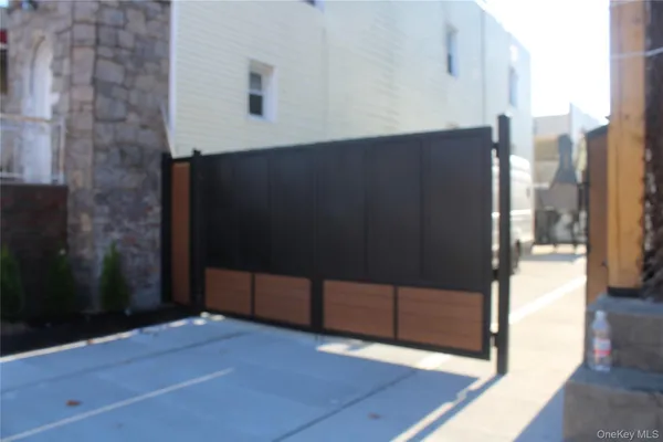 a view of front door