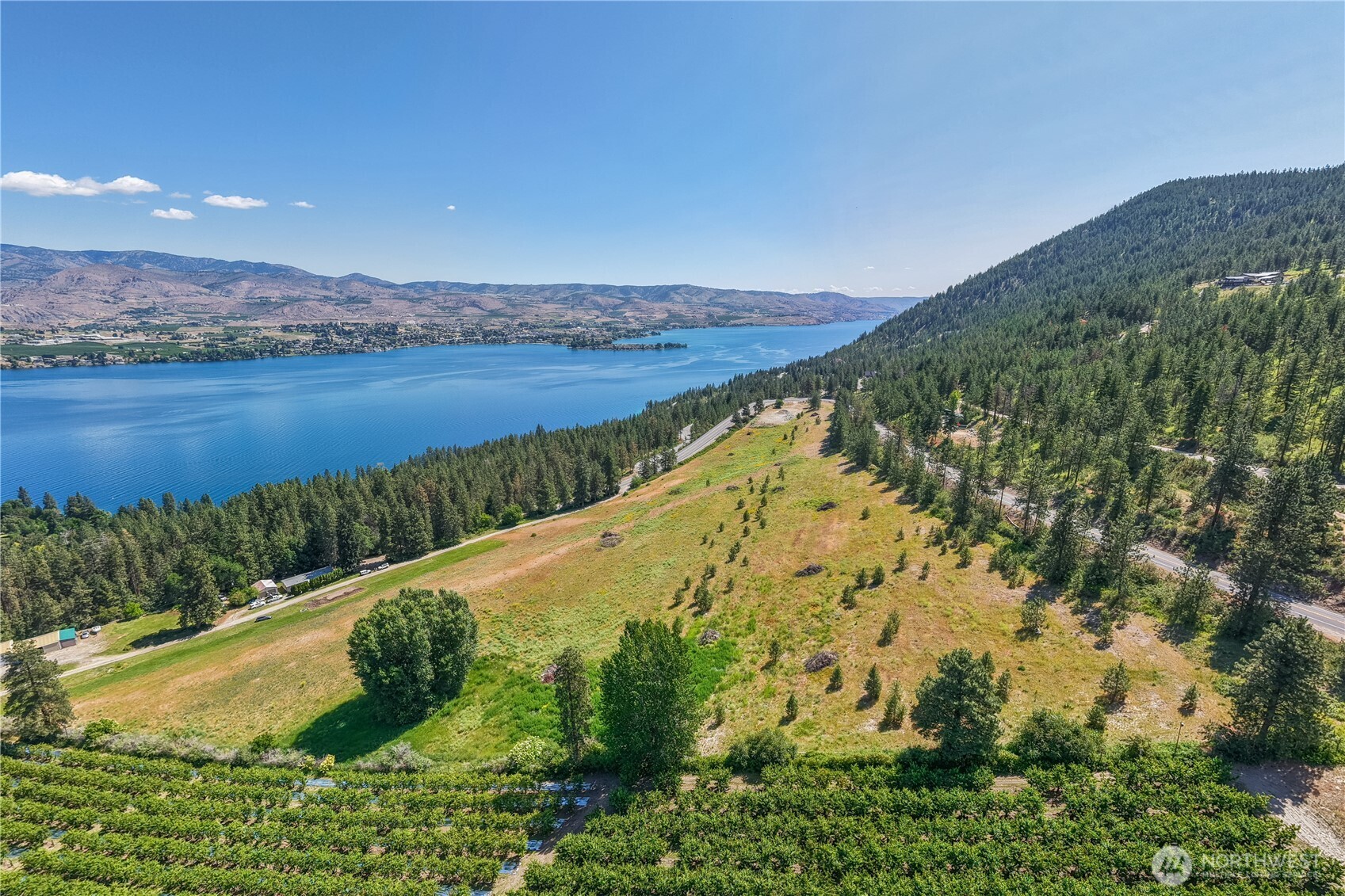 7-xxx Navarre Coulee Road Chelan, WA 98816 - Photo 14 of 30 a view of lake and mountain