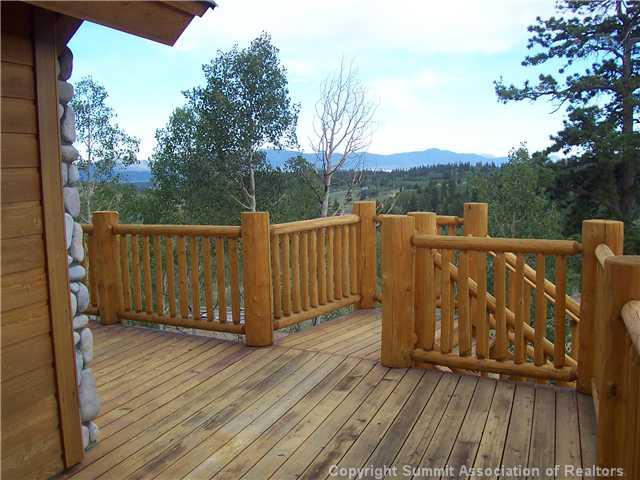 63 Osprey Road Como, CO 80432 - Photo 5 of 19 a view of deck with wooden floor and fence